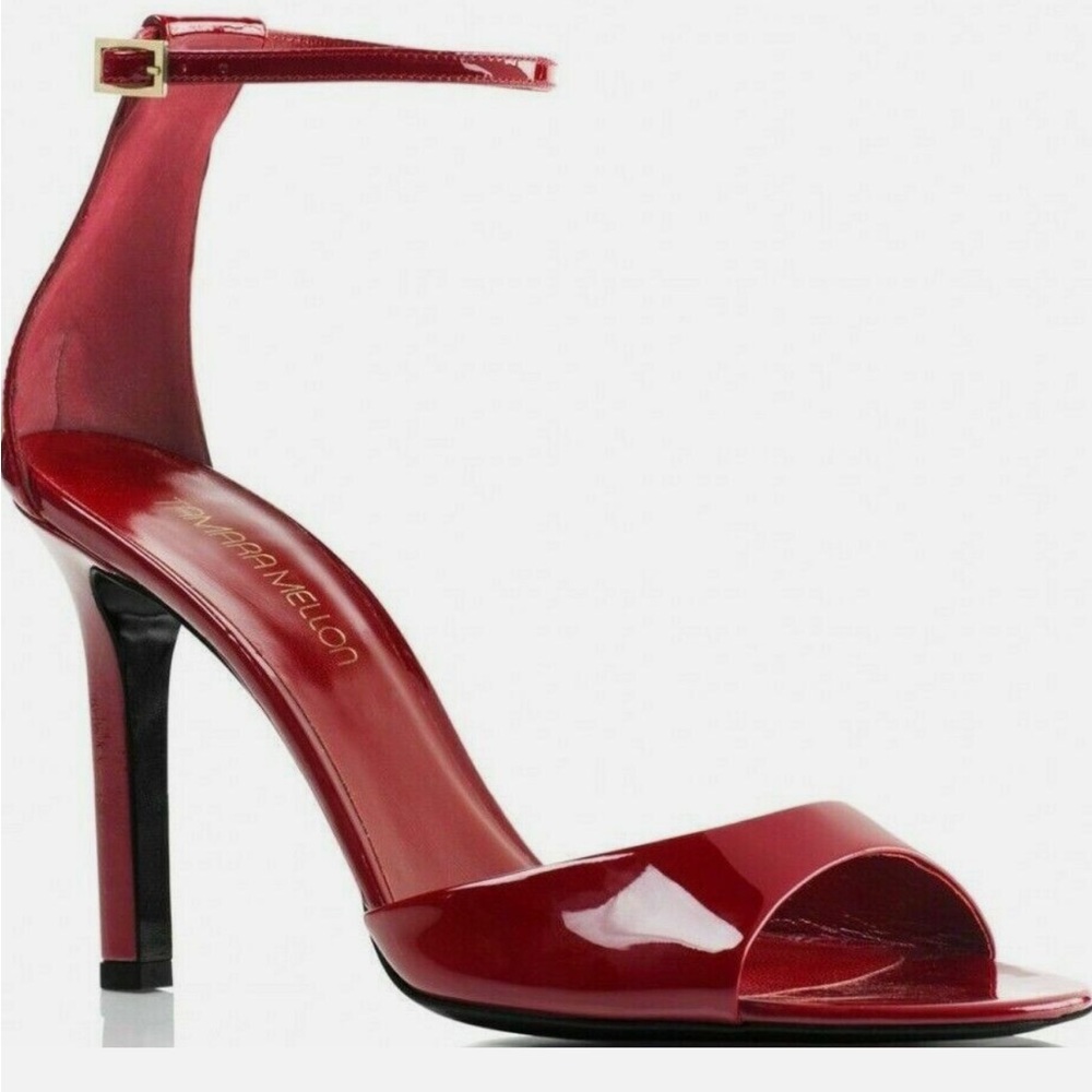 Tamara Mellon Red Patent Leather Heels